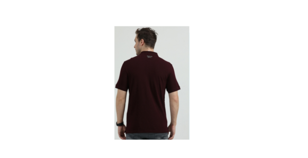 REEBOK ROUND NECK T-SHIRT REGULAR FIT, MAROON