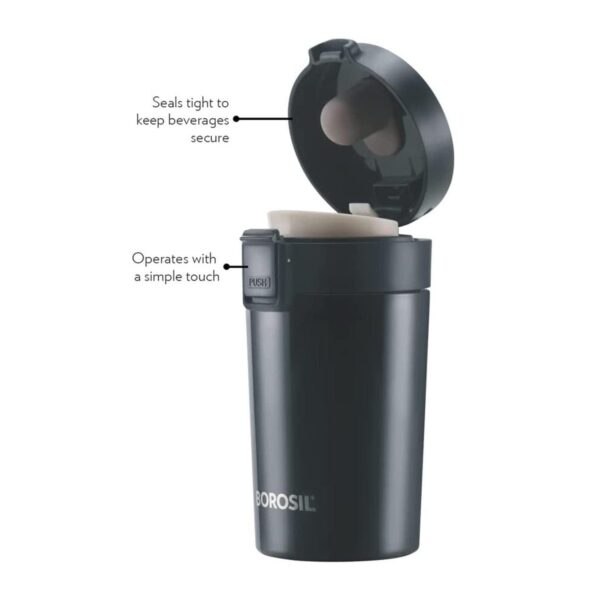 Borosil - Vacuum Insulated Hydra Coffeemate ? 300 ML