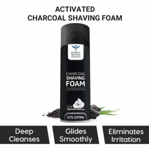 Bombay Shaving Company Charcoal Shaving Foam, 50g