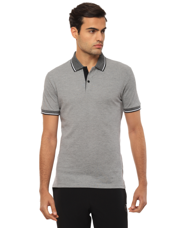 Hummel EUNIKE T-SHIRT POLO MRP 1699/- Grey