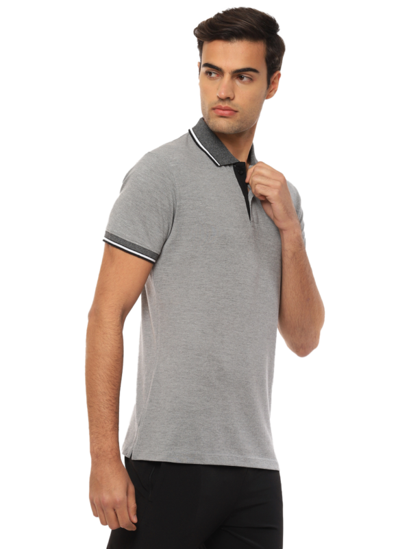 Hummel EUNIKE T-SHIRT POLO MRP 1699/- Grey