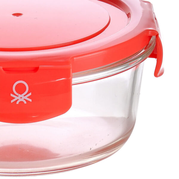 ROUND FOOD CONTAINER Red