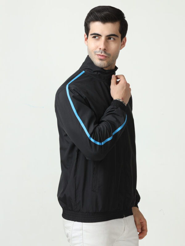 M&S Jacket, Black/ Blue