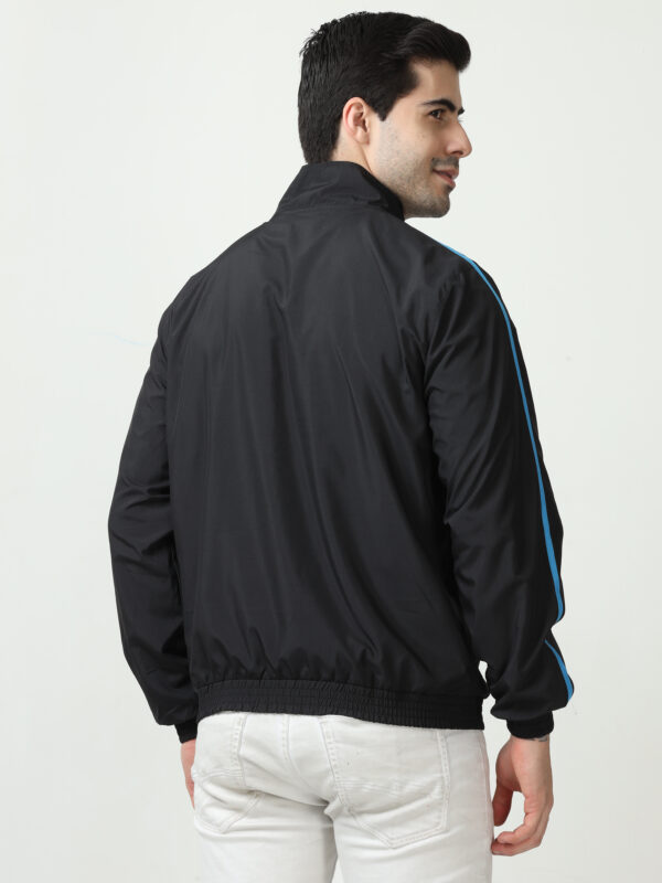 M&S Jacket, Black/ Blue