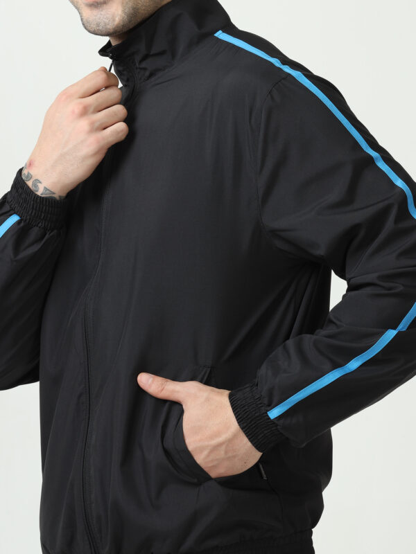 M&S Jacket, Black/ Blue