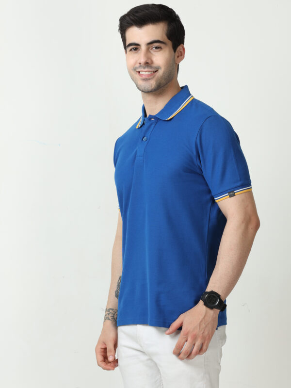 M&S Polo T-shirt, Regular Fit, Royal Blue