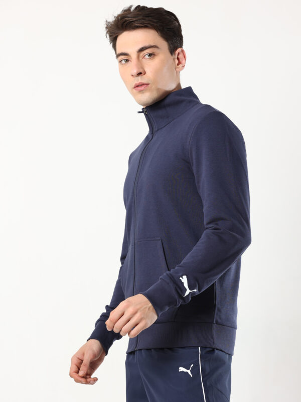 PUMA KNITTED SWEATSHIRT PEACOAT