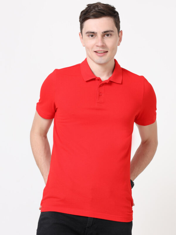 PUMA ESS ARCHIVE POLO RED