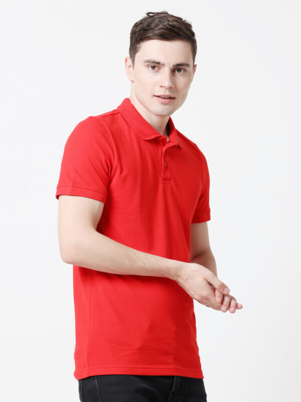 PUMA ESS ARCHIVE POLO RED