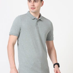 PUMA ESS ARCHIVE POLO M.GREY HEATHER