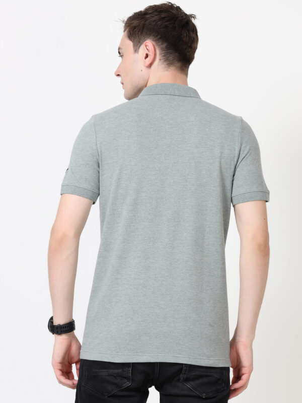 PUMA ESS ARCHIVE POLO M.GREY HEATHER