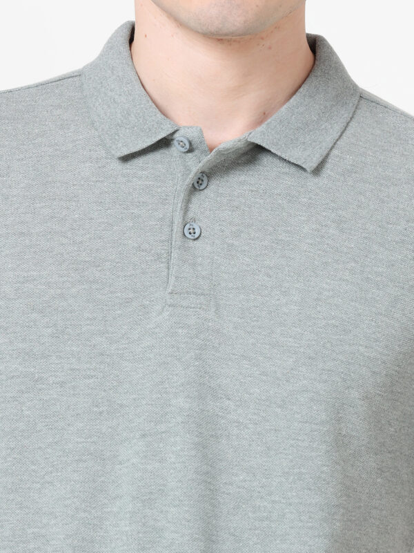 PUMA ESS ARCHIVE POLO M.GREY HEATHER