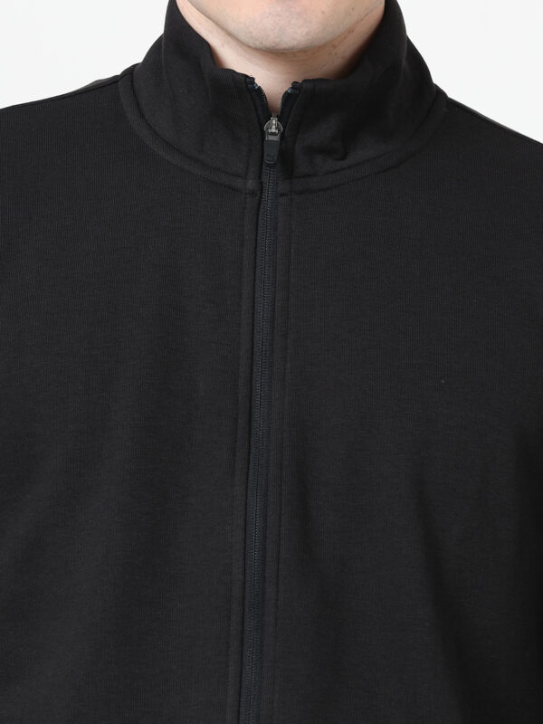 PUMA KNITTED SWEATSHIRT BLACK