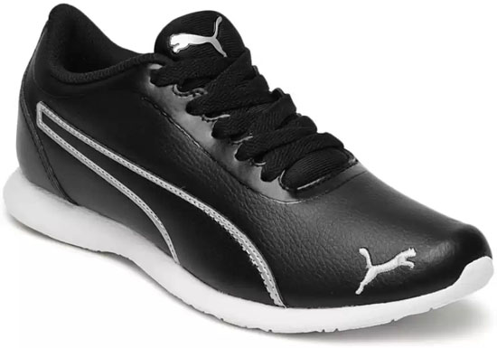 Puma Women Black Vega SL Sneakers