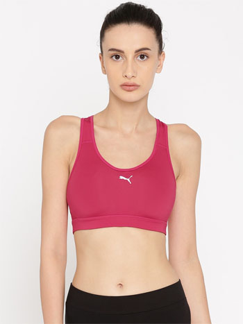 Puma Pink  PWRSHAPE Cardio Sports Lightly Padded Bra