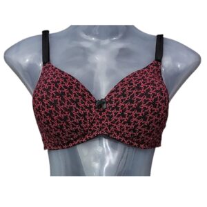 Strawberry Lenceria Women Printed Padded T-shirt Bra