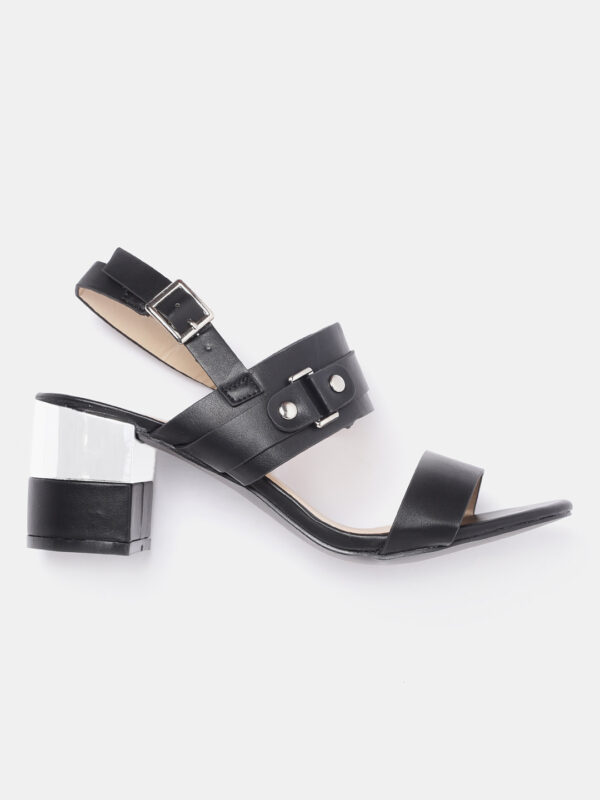 Mast & Harbour Women Black Solid Heels