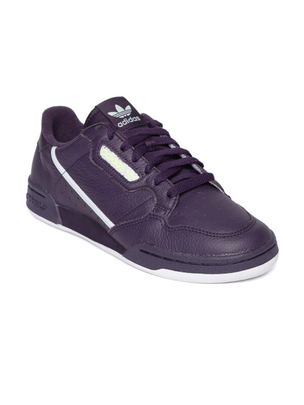 ADIDAS Originals Women Purple Continental 80 Sneakers