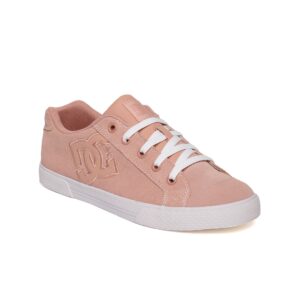 DC Women Pink Suede Sneakers