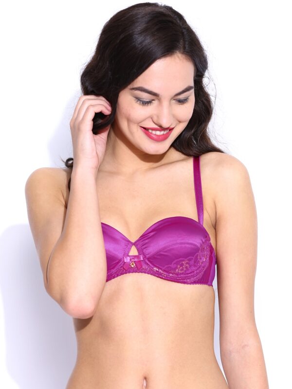 Enamor Medium-Coverage Balconette Heavily Padded Bra