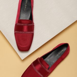 Mast  Harbour Women Maroon Loafers