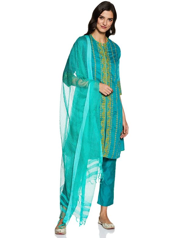 Rangriti Women"s Straight Salwar Suit Set