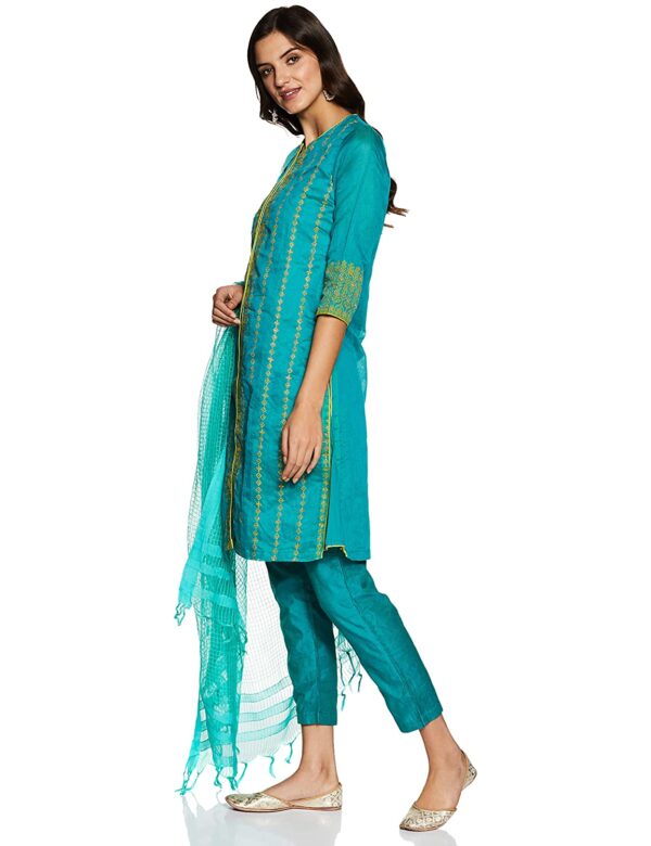 Rangriti Women"s Straight Salwar Suit Set