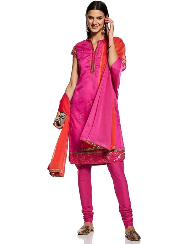 Rangriti Women"s Straight Salwar Suit Set