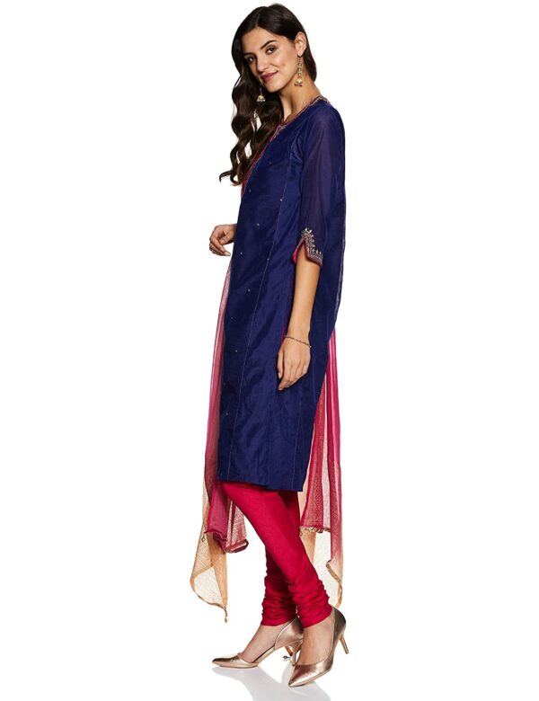 Rangriti Women"s Straight Salwar Suit Set