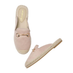 all about you Women Pink Embellished Mules