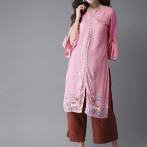 Moda Rapido Women Printed Straight Kurta