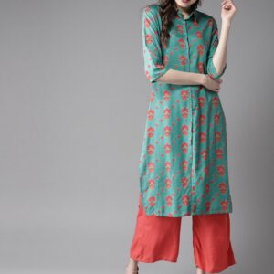 HERE&NOW Women  Printed Straight Kurta