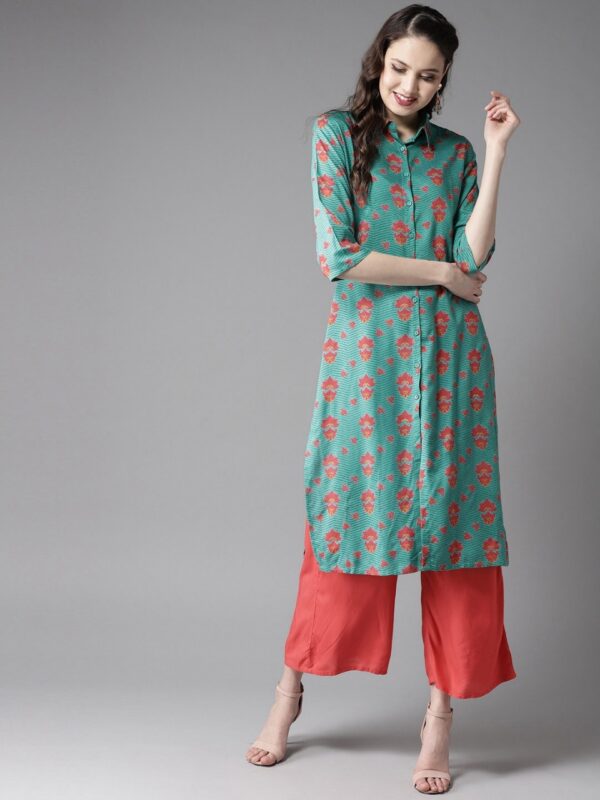 HERE&NOW Women  Printed Straight Kurta