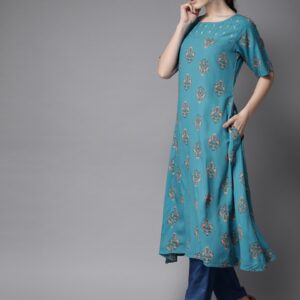 Moda Rapido Women Printed A-Line Kurta