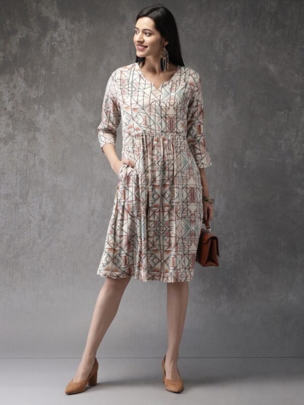 Anouk Women Printed A-Line Kurta