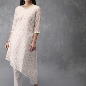 Anouk Women Printed Kurta with Trousers