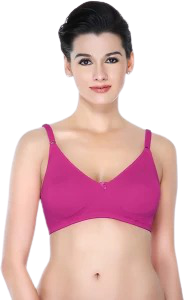 Strawberry Lenceria Molded Encircled Non Padded Bra