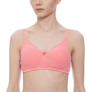 Strawberry Lenceria Molded Encircled Non Padded Bra