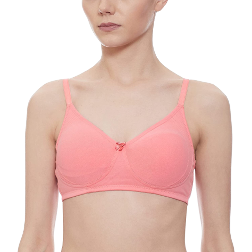 Strawberry Lenceria Molded Encircled Non Padded Bra