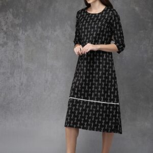 Anouk Women Printed A-line Kurta