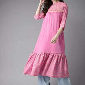 Moda Rapido Women Printed A-Line Kurta