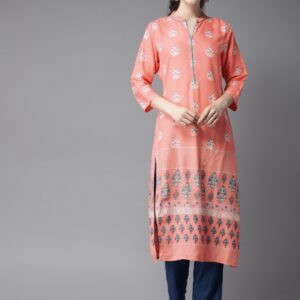 Moda Rapido Women Printed Straight Kurta