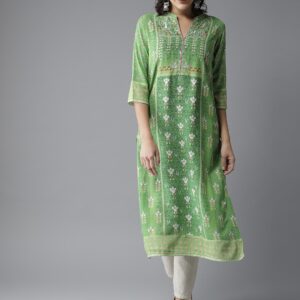 Moda Rapido Women Printed Straight Kurta