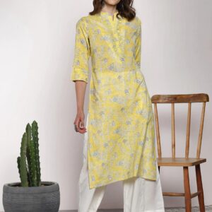 Sangria Women Printed Kurta with Palazzos