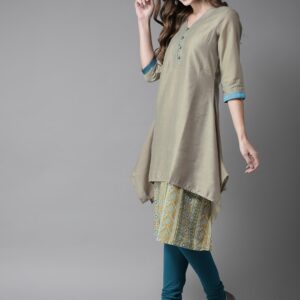 Moda Rapido Women Printed A-Line Layered Kurta