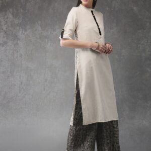 Anouk Women Printed Kurta with Palazzos