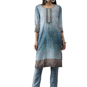 Anouk Women Printed Kurta with Pyjamas