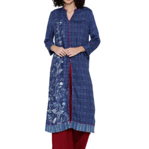 Biba Women Printed Straight Kurta