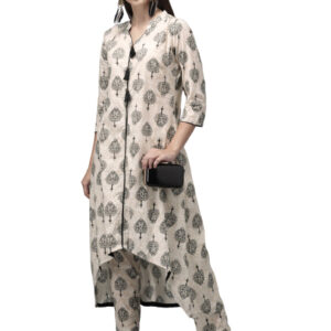 Anouk Women Printed Kurta with Trousers