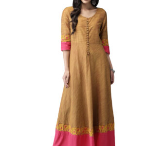 Anouk Women Embroidered A-Line Kurta